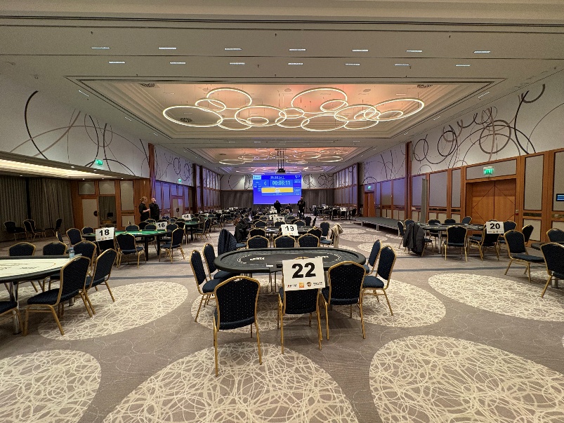 Turniersaal im Westin Hotel in Leipzig